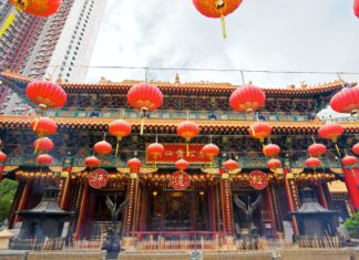 Hongkongská vůně víry Wong Tai Sin v Hong Kongu | dibrova/123RF.com