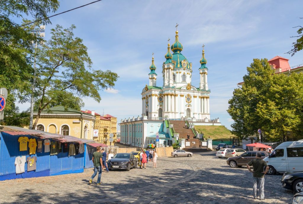 Chrám svatého Ondřeje v Kyjevě | maxaltamor/123RF.com
