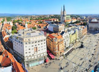 Památky a zajímavá místa v Záhřebu – co vidět a navštívit? Panorama Záhřebu | tykhyi/123RF.com