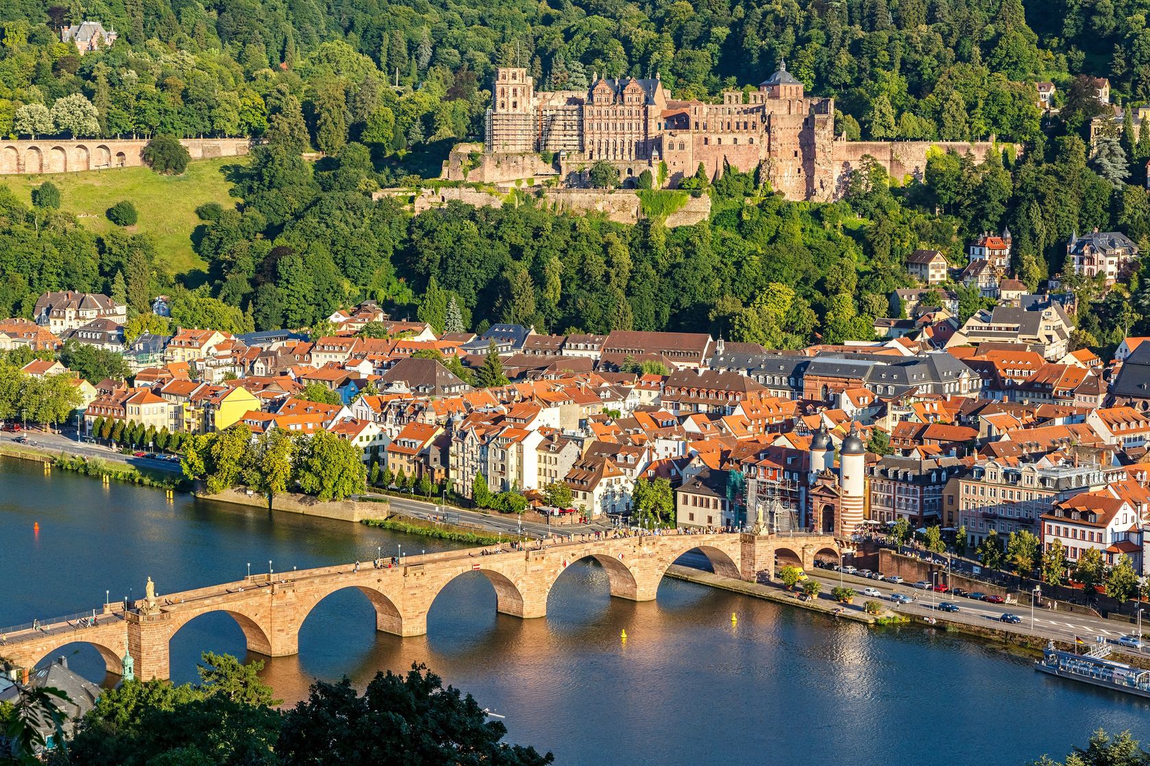 Pohled na Heidelberg | sborisov/123RF.com
