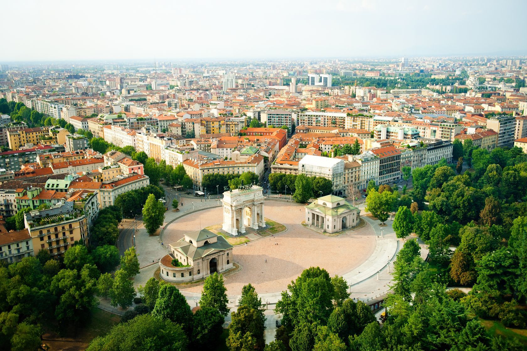 Panoramatický výhled na Milán | tanialerro/123RF.com