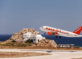 easyJet spouští zimní prodej letenek Vzlétající letadlo Easyjet | Tonygers/123RF.com