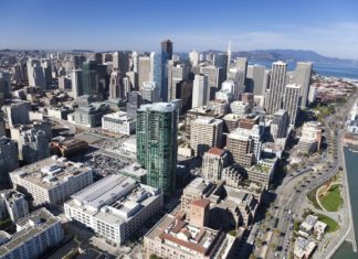 Kam v San Franciscu – zajímavá místa a památky Letecký pohled na San Francisco | kropic/123RF.com