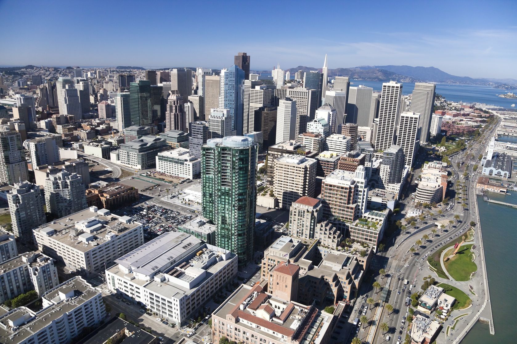 Letecký pohled na San Francisco | kropic/123RF.com