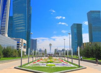 Astana – co vidět a navštívit v kazašském hlavním městě? Centrum Astany v Kazachstánu | sudok1/123RF.com
