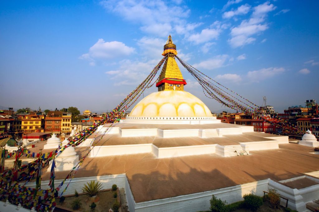 Chrám Boudhanath v Káthmándú | dibrova/123RF.com