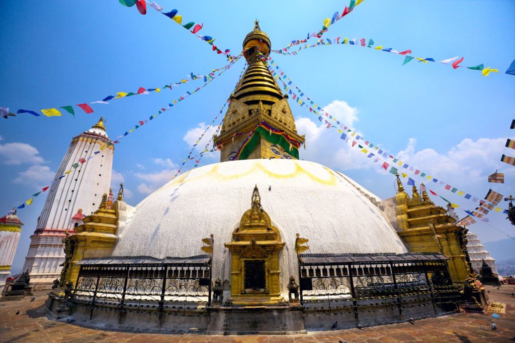 Chrám Swayambhunath v Káthmándú | dibrova/123RF.com