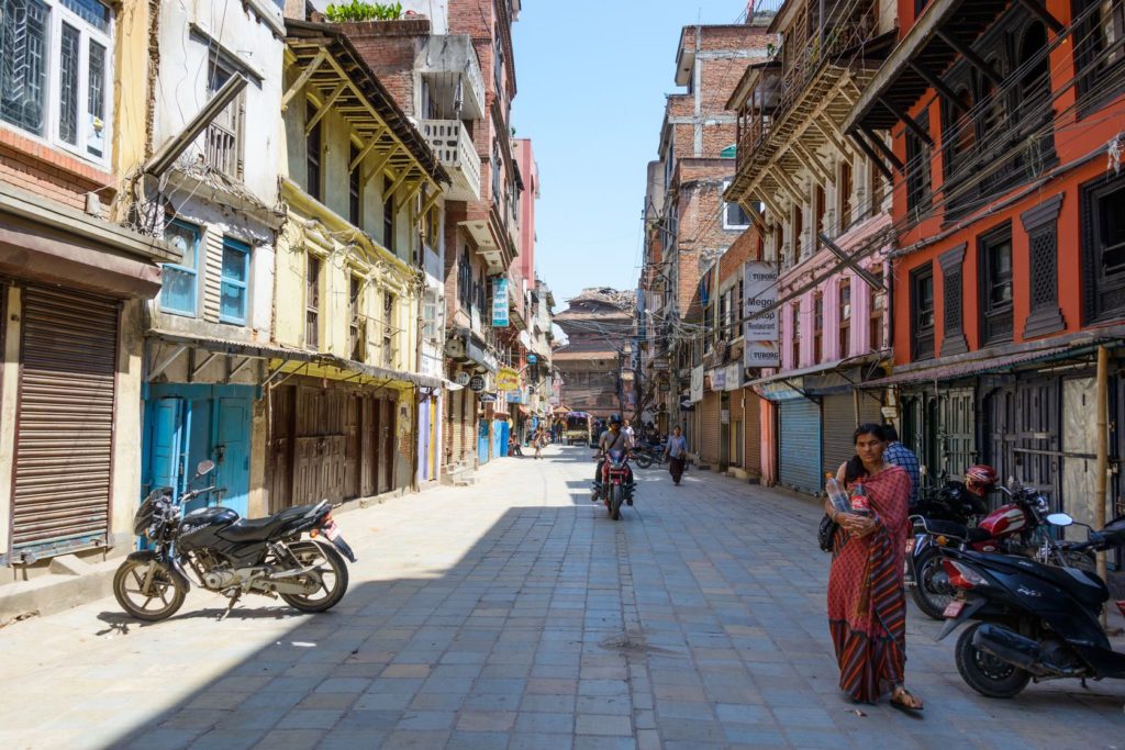 Ulice Freak Street v Káthmándú | dutourdumonde/123RF.com