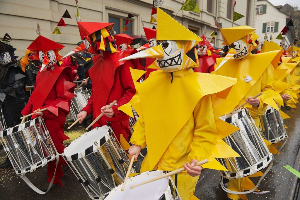 Karneval Fasnacht v Basileji | dchulov/123RF.com