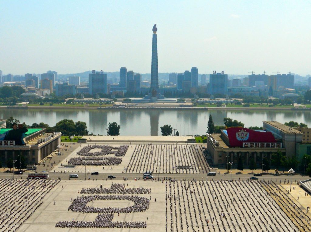 Kim Ir-senovo náměstí v Pchjongjangu | thijsvrijstaat/123RF.com