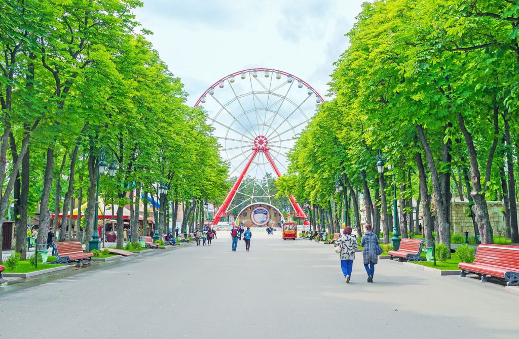 Rekreační park Gorky park v Charkově | efesenko84/123RF.com