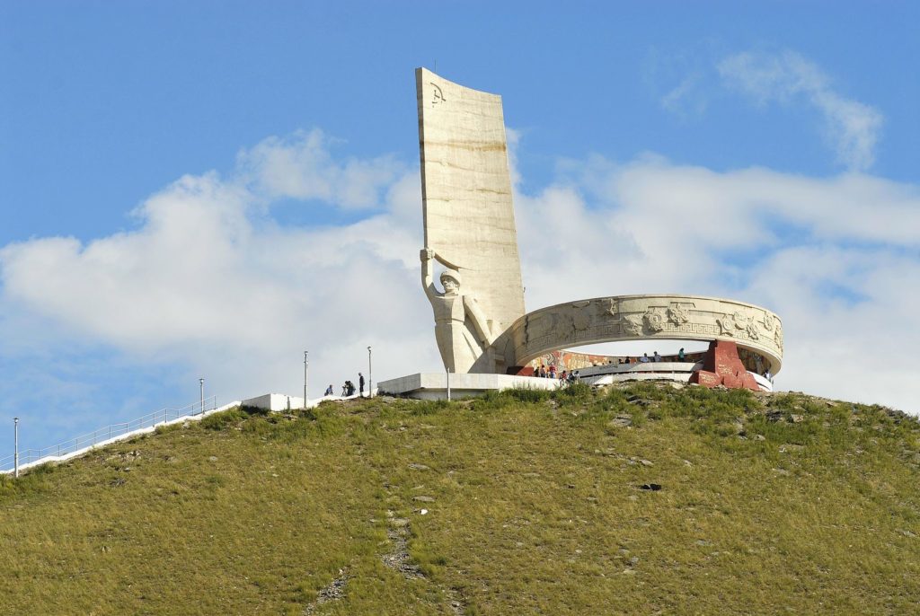 Rusko-mongolský památník Zaisan v Ulánbátaru | dchulov/123RF.com