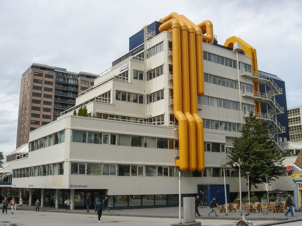 Ústřední knihovna Bibliotheek v Rotterdamu | alarico73/123RF.com