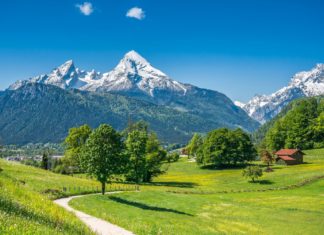 Zajímavosti Německa – památky a zajímavá místa k navštívení Letní krajina v německých Alpách | jakobradlgruber/123RF.com