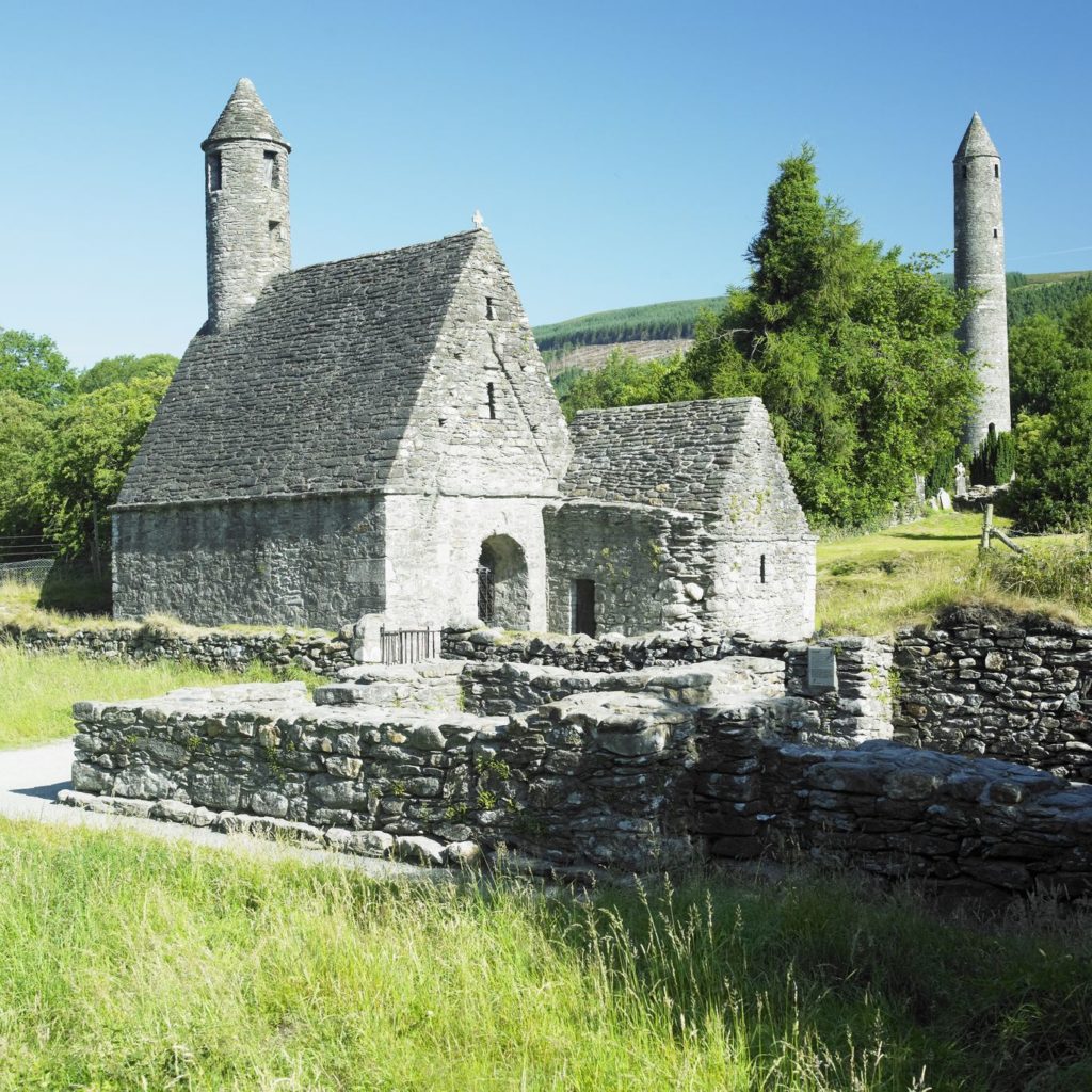 Pozůstatky klášterního komplexu v Glendalough | phbcz/123RF.com