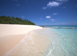 Zajímavosti Fidži – památky a zajímavá místa k navštívení Tropická pláž na ostrově Fidži | schmerbeck/123RF.com